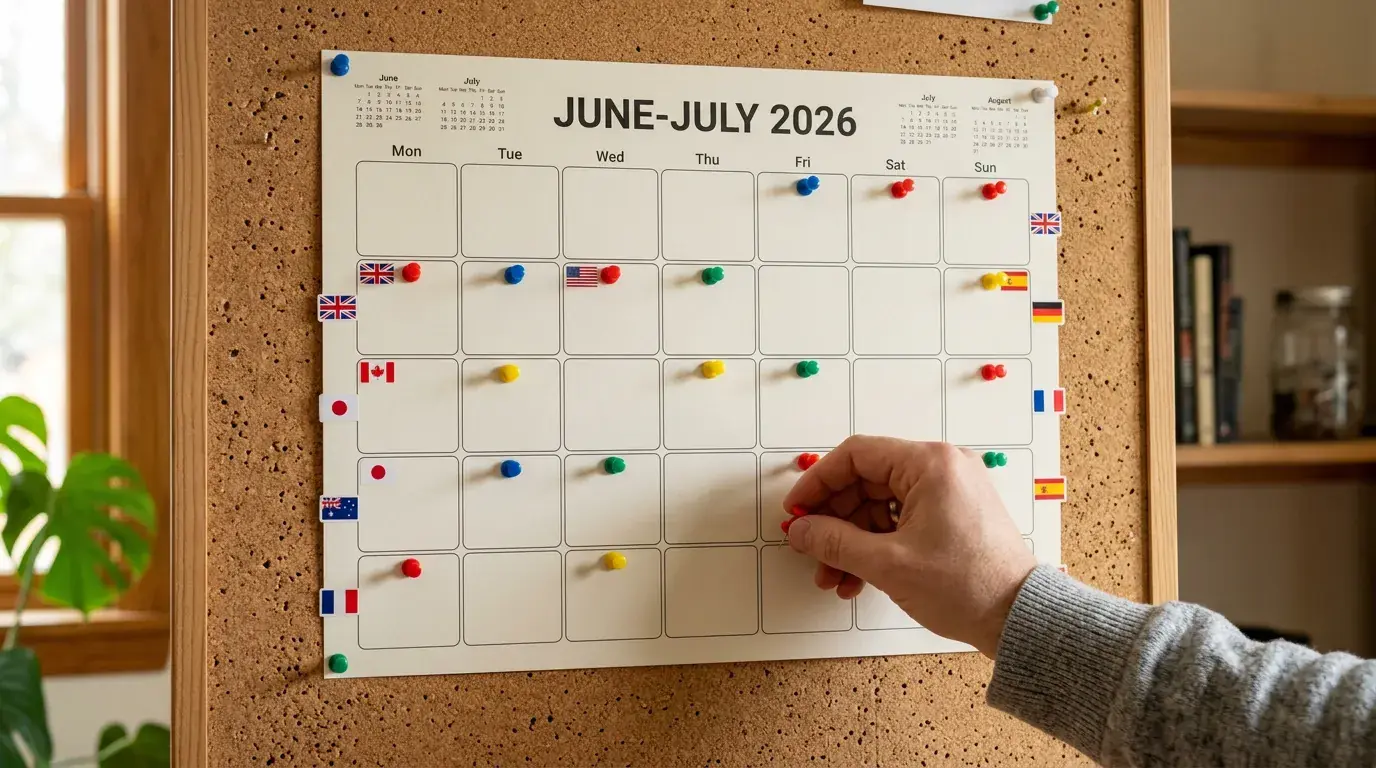 Calendrier complet des matchs de la Coupe du Monde FIFA 2026 en Amérique du Nord