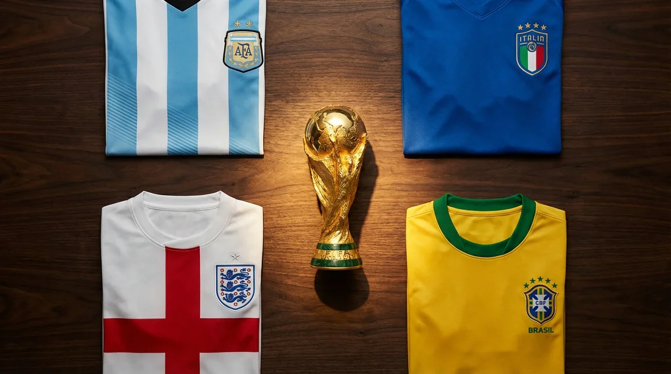 Les quatre grands favoris de la Coupe du Monde 2026: Argentine, France, Angleterre, Brésil