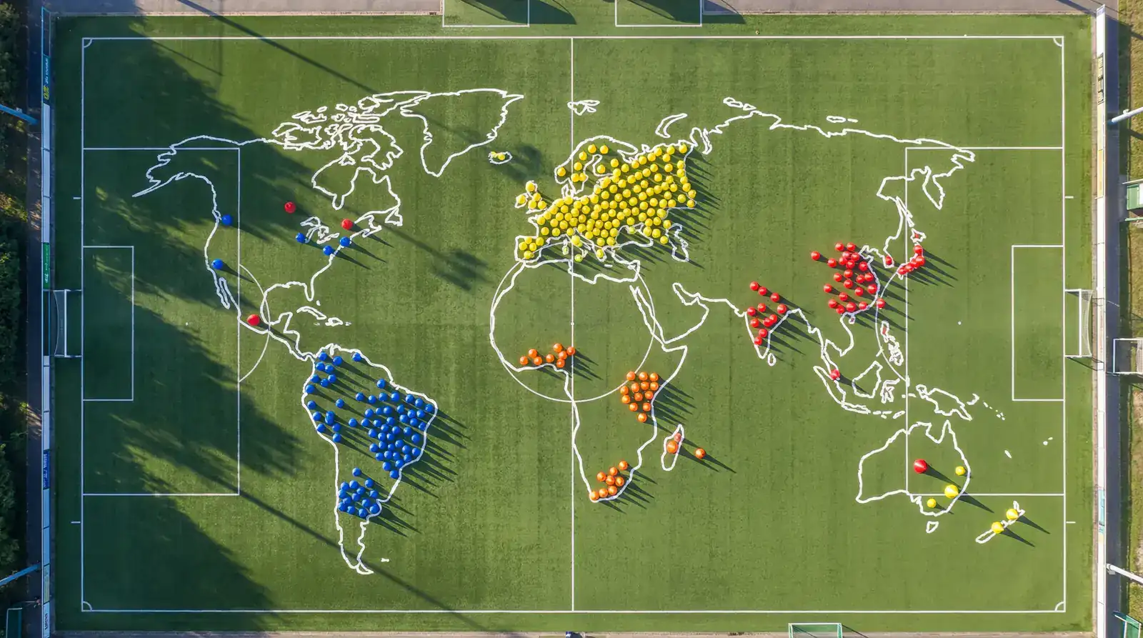 Répartition des 48 équipes de la Coupe du Monde 2026 par confédération continentale